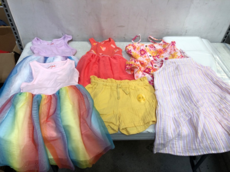 Photo 1 of BAG LOT, ASSORTED KIDS' AND TODDLER CLOTHES BUNDLE, VARIOUS SIZES AND COLORS, CLOTHES SOLD AS IS