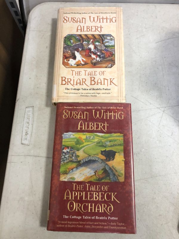 Photo 1 of The Tale of Briar Bank (The Cottage Tales of Beatrix P) Hardcover – September 30, 2008      X        The Tale of Applebeck Orchard (The Cottage Tales of Beatrix P) Hardcover – September 1, 2009
