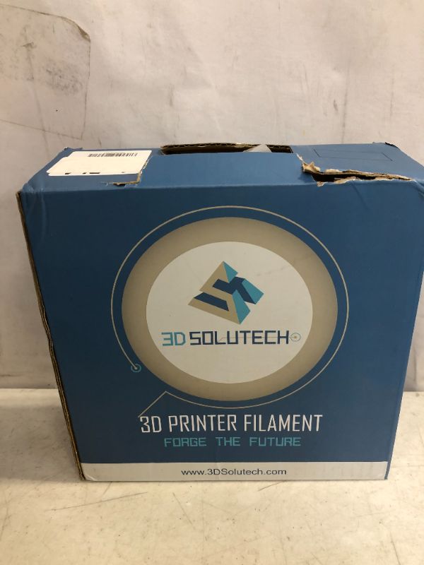 Photo 2 of 3D Solutech Real White 3D Printer PLA Filament 1.75MM Filament, Dimensional Accuracy +/- 0.03 mm, 2.2 LBS (1.0KG) - PLA175RWHT
