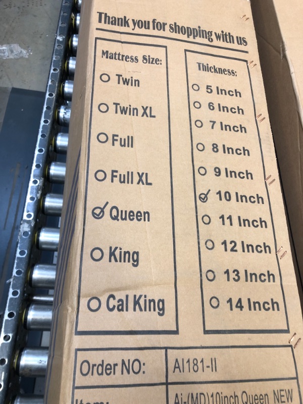 Photo 1 of 10 INCH QUEEN MATTRESS 