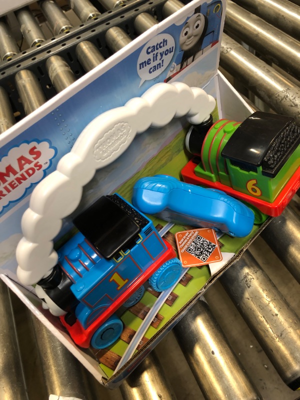 Photo 1 of Fisher-Price Thomas & Friends Race & Chase RC, Remote Controlled Toy Train Engines For Toddlers And Preschool Kids 2 Years And Older