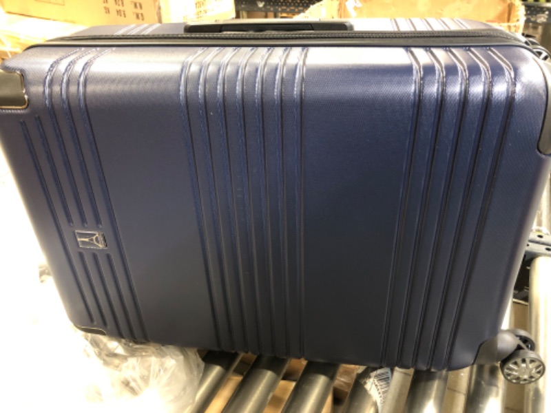 Photo 2 of 
Travelpro Roundtrip Hardside Expandable Luggage, TSA Lock, 8 Spinner Wheels, Hard Shell Polycarbonate Suitcase, Navy