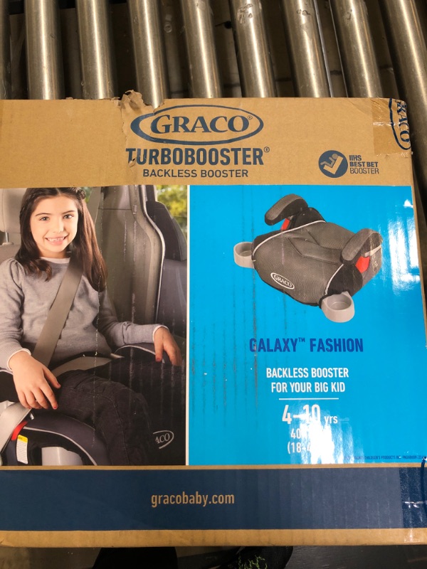 Photo 2 of Graco TurboBooster Backless Booster Car Seat, Galaxy