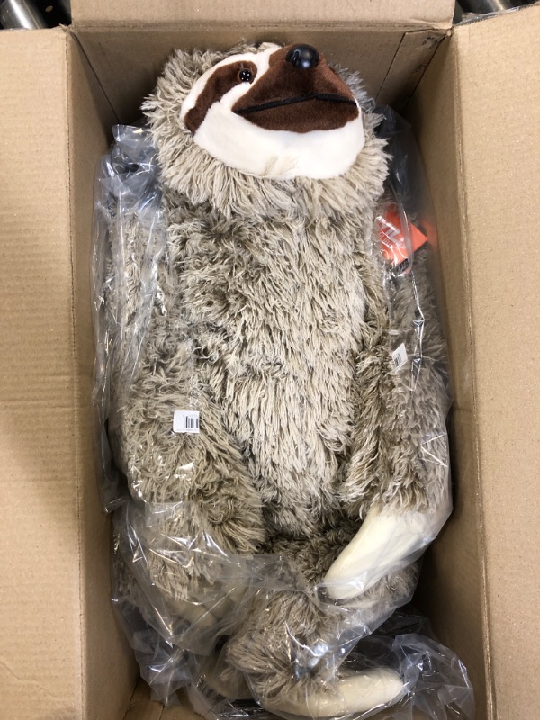 Photo 2 of Wild Republic Jumbo Sloth Plush, Giant Stuffed Animal, Plush Toy, Gifts for Kids, 30 Inches