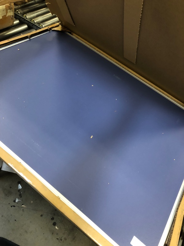 Photo 2 of Amazon Basics Magnetic Dry Erase White Board, 35 x 47-Inch Whiteboard - Silver Aluminum Frame 35" x 47" Magnetic, Aluminum Frame
