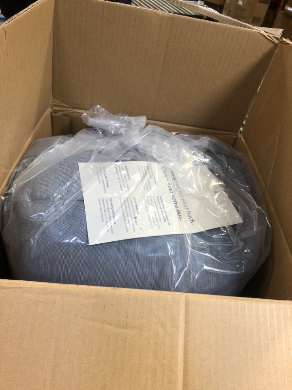 Photo 1 of Casper Sleep Backrest Pillow, One Size, Gray Bed Pillows