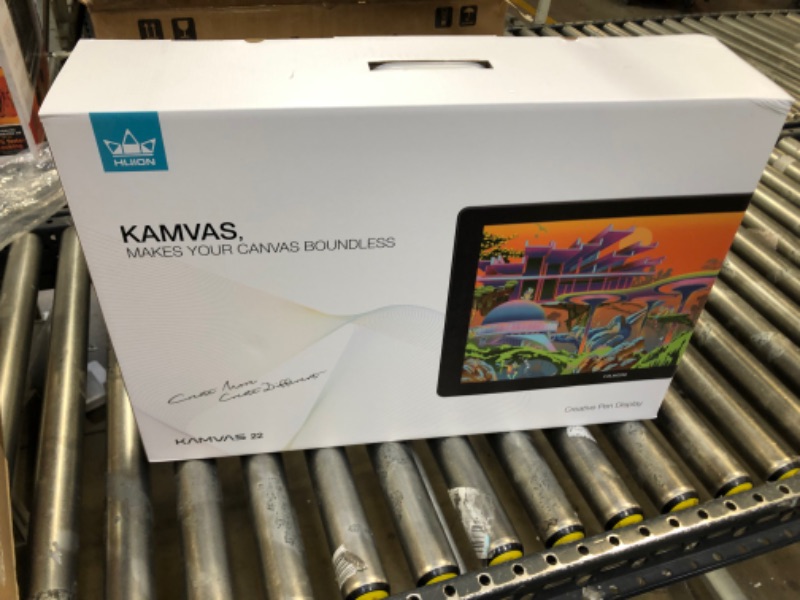 Photo 6 of 2020 HUION KAMVAS 22 Graphics Drawing Tablet with Screen Android Support Battery-Free Stylus 8192 Pen Pressure Tilt Adjustable Stand - 21.5inch