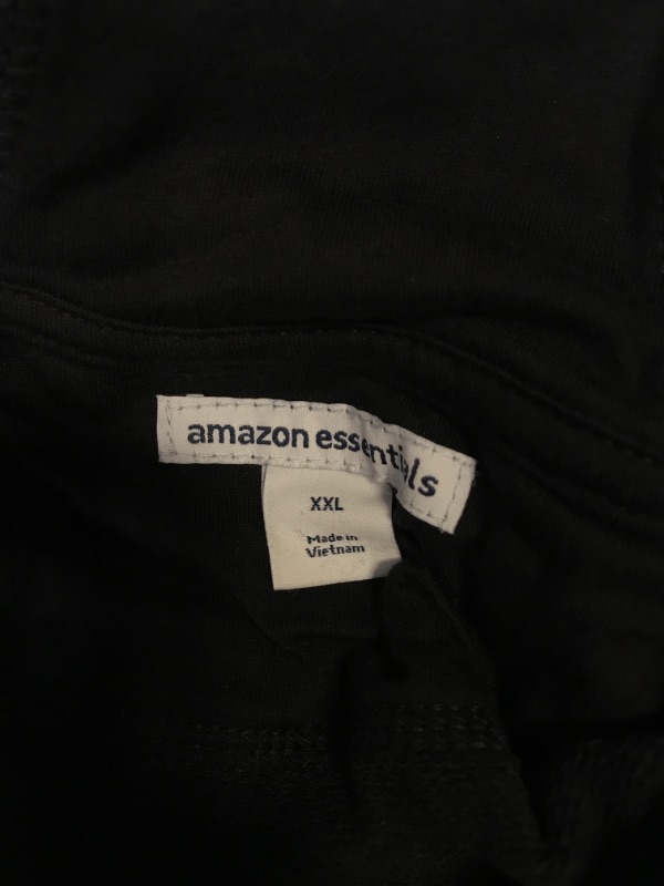 Photo 1 of Amazon Essentials Men's Lightweight French Terry Hooded Sweatshirt XX-Large Black