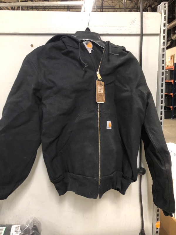 Photo 2 of Carhartt Men's Thermal Lined Duck Active Jacket J131 (Regular and Big & Tall Sizes) Small Black