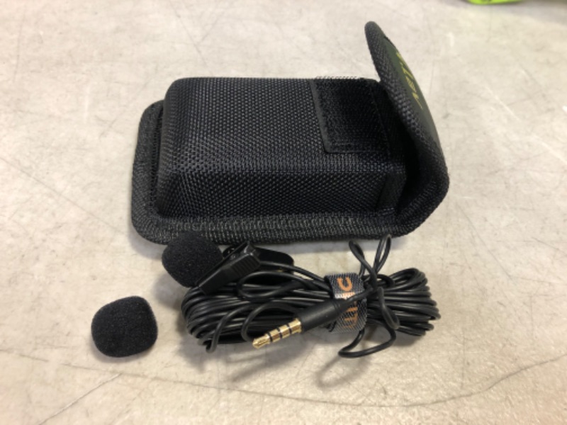 Photo 2 of Deity V.Lav Professional Lavalier Microphone Omni-Directional Condenser Microphone High Signal to Noise Ratio TRS/TRRS Compatibility for Smartphones, SLRs, Tablets, laptops, recorders
