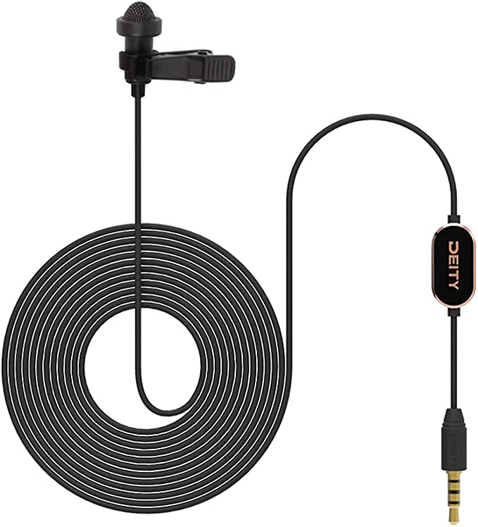 Photo 1 of Deity V.Lav Professional Lavalier Microphone Omni-Directional Condenser Microphone High Signal to Noise Ratio TRS/TRRS Compatibility for Smartphones, SLRs, Tablets, laptops, recorders
