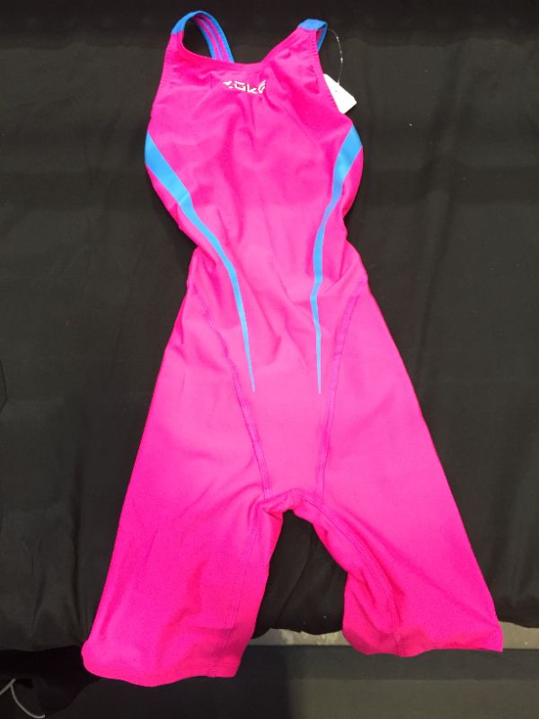 Photo 2 of karrack Girls Swimming Suit Sports Conjoined Girls Training Competition Children Swimming Suit- SIZE 8 
