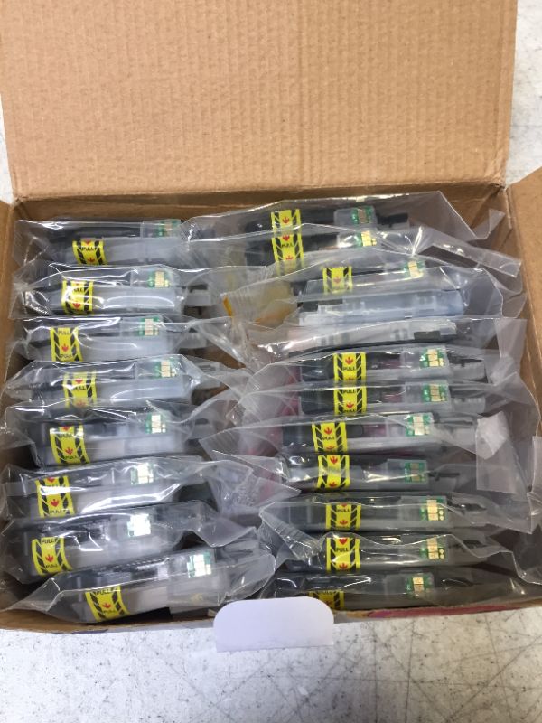 Photo 1 of ejet 20 PCS LC103 LC101 Ink Cartridges Replacement for Brother LC-103XL LC103XL LC103 XL for MFC-J870DW MFC-J6920DW MFC-J6520DW MFC-J450DW MFC-J470DW MFC-J470DW(8 Black, 4 Cyan, 4 Magenta, 4 Yellow)