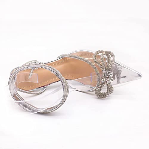 Photo 1 of  Fashion Women Clear Pumps Slip on D Orsay Shoes- SIZE 8 
