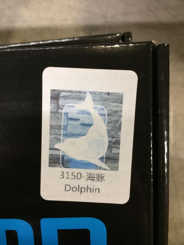Photo 1 of 3D Dolphin Lamp 
