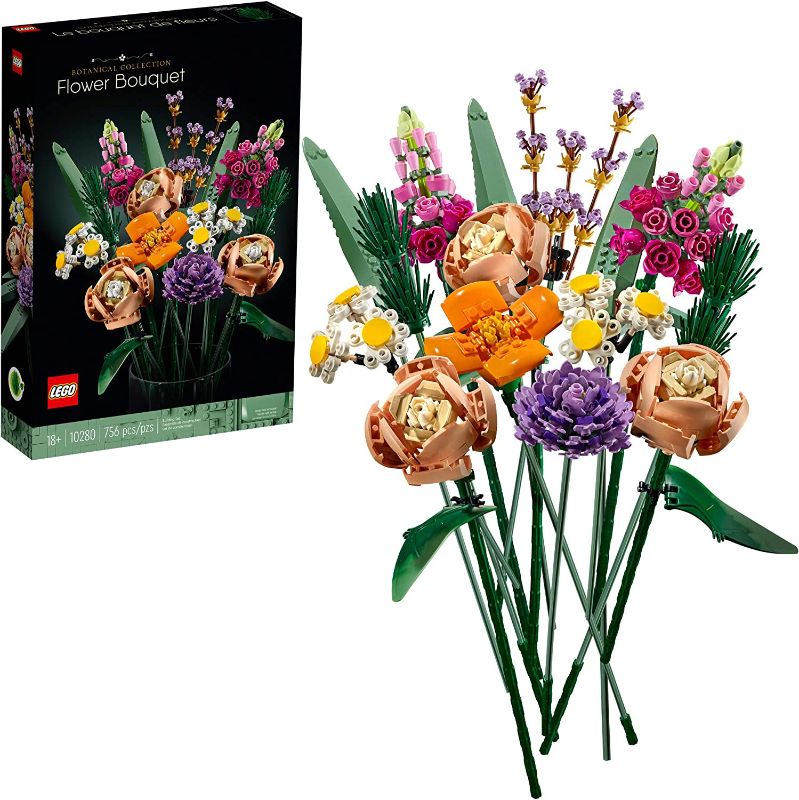 Photo 1 of (( FACTORY PACKAGED )) LEGO Icons Flower Bouquet 10280 Building Set for Adults (756 Pieces)
