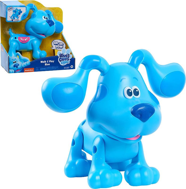 Photo 1 of ** USED READ NOTES ** Blue's Clues & You! Walk & Play Blue, Walking and Barking Interactive Pet, by Just Play
