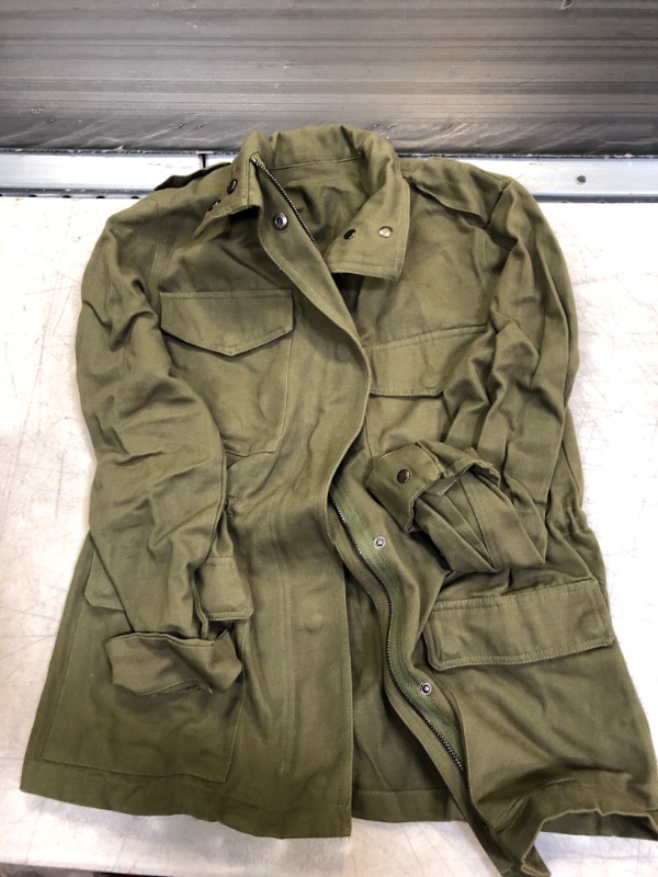 Photo 1 of (( SIZE UNKNOWN * NO TAG * )) GREEN JACKET 