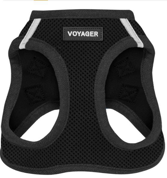 Photo 1 of ** USED ** (( SIZE XL )) Voyager Step-In Air Dog Harness - All Weather Mesh Step in Vest Harness for Small and Medium Dogs by Best Pet Supplies - Black, XL
