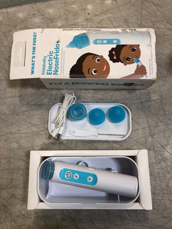 Photo 2 of ** USED ** FridaBaby Electric NoseFrida | USB Rechargeable Nasal Aspirator with Different Levels of Suction by Frida Baby
