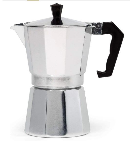 Photo 1 of ** USED ** Primula Stovetop Espresso and Coffee Maker, Moka Pot for Classic Italian and Cuban Café Brewing, Cafetera, Six Cup
