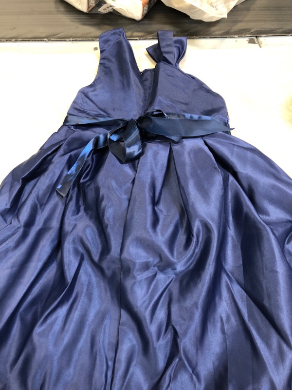 Photo 2 of ** USED READ NOTES ** (( SIZE 4-5 YEARS OLD )) BLUE DRESS 