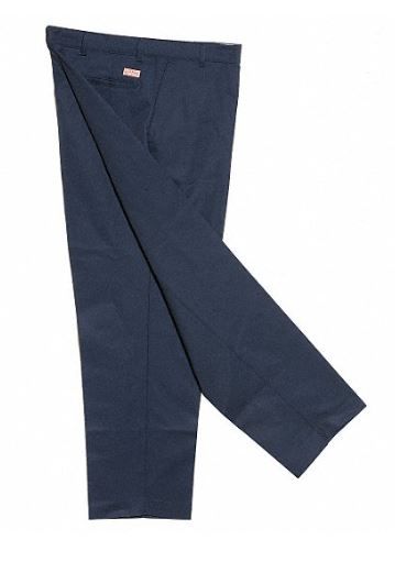 Photo 1 of ** USED ** RED KAP Mens Navy Dura Kap Work Pant: Men's, Industrial Pants, ( 37 in x 34 in ), Navy, Buttons
