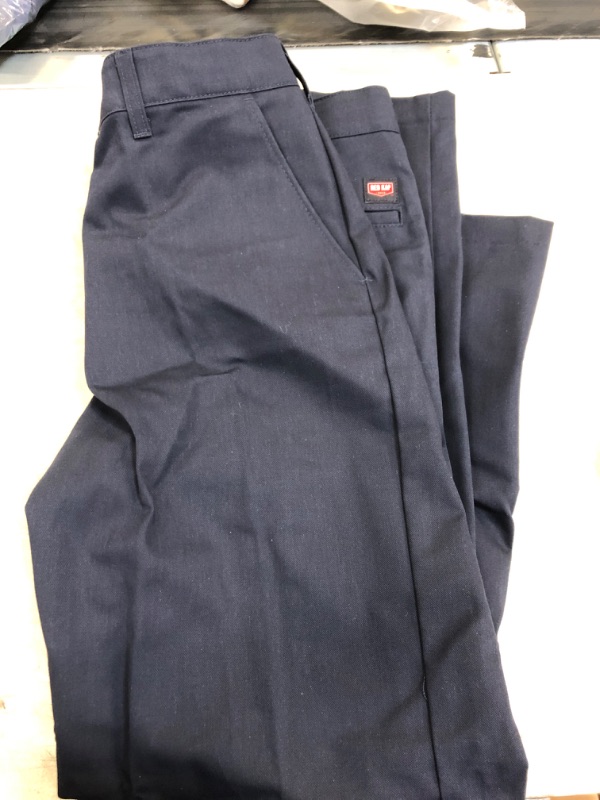 Photo 2 of ** USED ** RED KAP Mens Navy Dura Kap Work Pant: Men's, Industrial Pants, ( 37 in x 34 in ), Navy, Buttons
