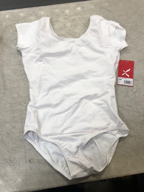 Photo 2 of ** USED ** (( SIZE LARGE )) Capezio Girls Short Sleeve Leotard - Girls
