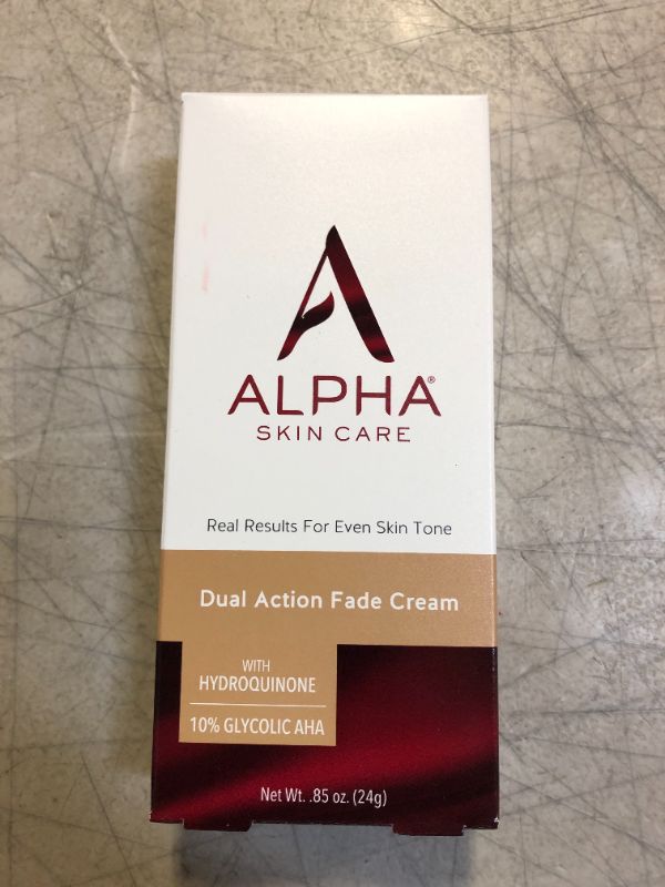 Photo 2 of Alpha Skin Care Dual Action Fade Cream
