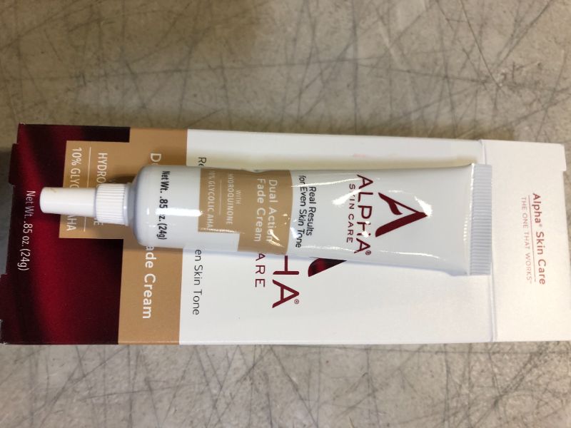 Photo 3 of Alpha Skin Care Dual Action Fade Cream
