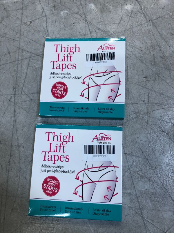 Photo 2 of 2 COUNT OF Thigh Lift Tape, Waterproof and invisible, Lifts Cellulite & Sagging Skin on Thigh, 10 PCS
