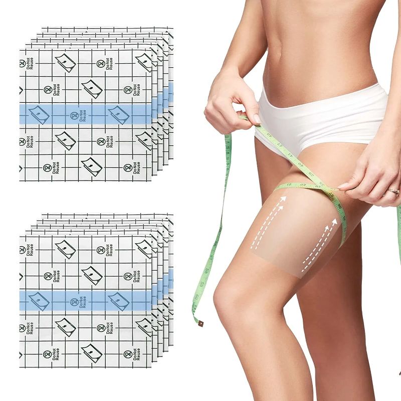 Photo 1 of 2 COUNT OF Thigh Lift Tape, Waterproof and invisible, Lifts Cellulite & Sagging Skin on Thigh, 10 PCS
