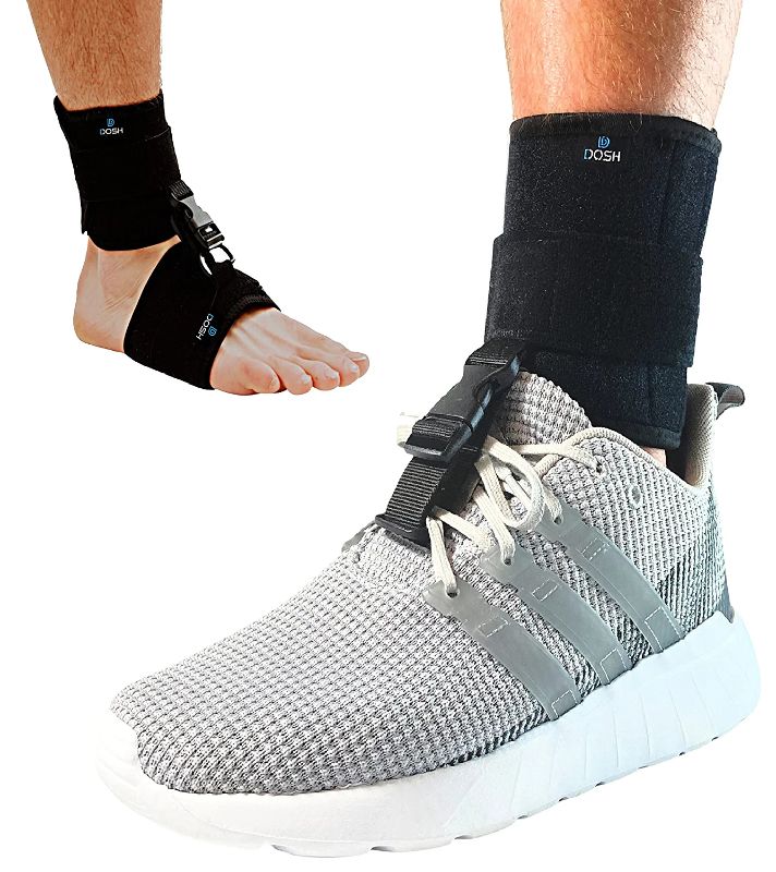 Photo 1 of DOSH AFO Foot Drop Brace - Drop Foot Brace for Walking - Use as a Left or Right AFO Brace - Ankle Foot Orthosis Support Brace for Men and Women - Drop Foot Braces are used for Stroke, MS, & much more…