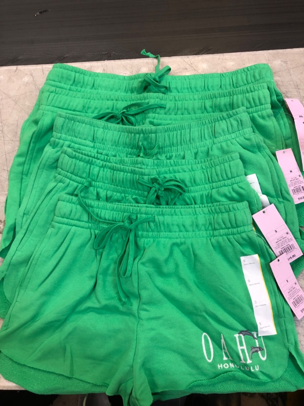 Photo 2 of 5 PCS OF High-Rie Dolphin Hort - Wild Fable™ SHORTS (XXL*1, XL*1, M*1, S*2)