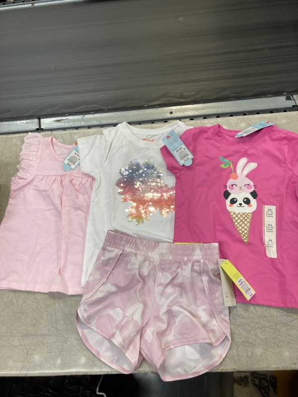 Photo 1 of 4 PC KIDS CLOTHES SIZE XS (4/5)