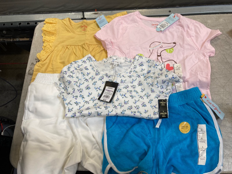 Photo 1 of 5 PCS KIDS CLOTHES & PANTS BUNDLE SIZE L(10/12)