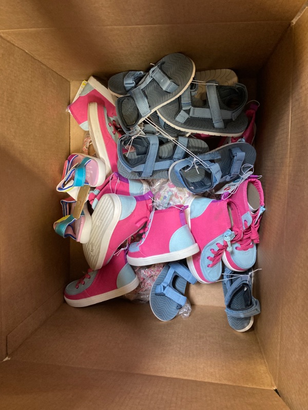 Photo 1 of 15 PAIRS KIDS SHOES BUNDLE SIZE 10*8, 11*3, 12*4. SOLD AS IS