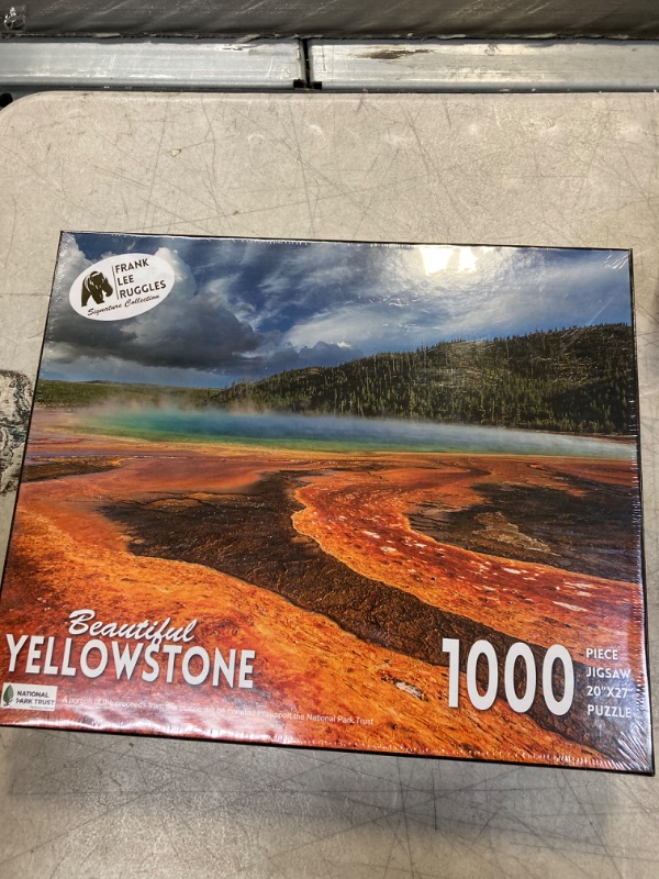 Photo 1 of 102985 Beautiful Yellowstone Puzzle 1000 PIECE, FACTORY SEALED
