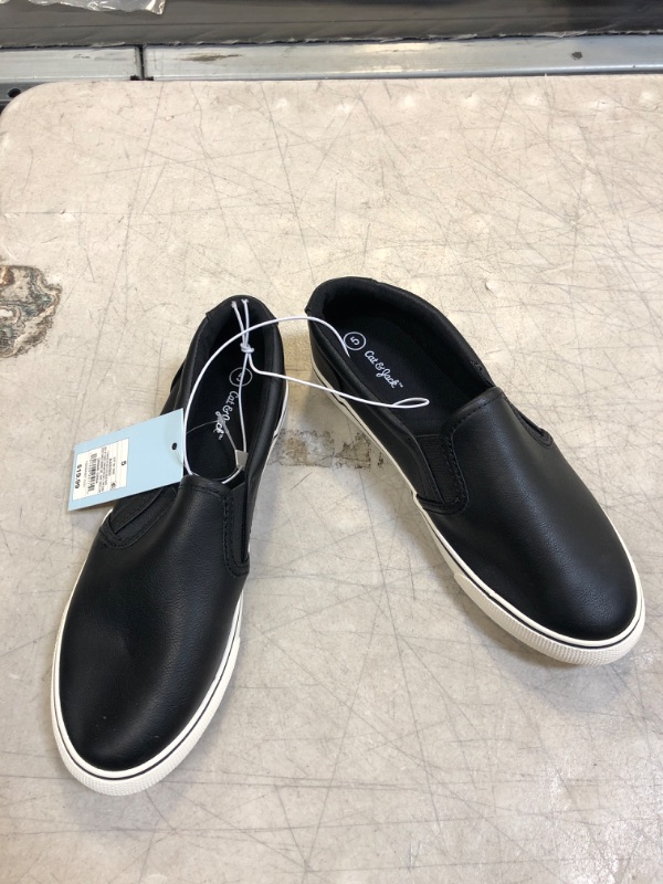Photo 1 of Boys' Enzo Slip-on Sneakers - Cat & Jack Black 5
