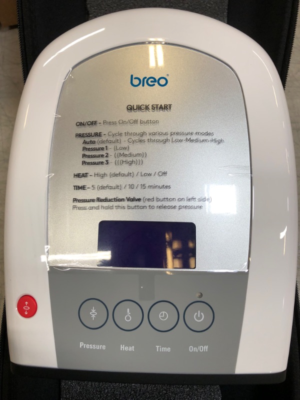 Photo 3 of Breo iPalm520 Electric Acupressure Palm Hand Finger Massager with Air Pressure Heat Compress and LCD Display for a Gift of Fingers Strain/Numbness Relief (LCD Version)
