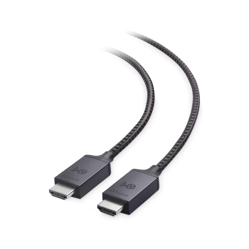 Photo 1 of [Designed for Xbox Certified] Cable Matters Active 8K @60Hz Fiber Optic HDMI Cable 32.8 ft / 10m - Supporting 8K@60Hz 4K@120Hz HDR - Designed for Xbox, Compatible with PS5, Apple TV, PC
OUT OF BOX 