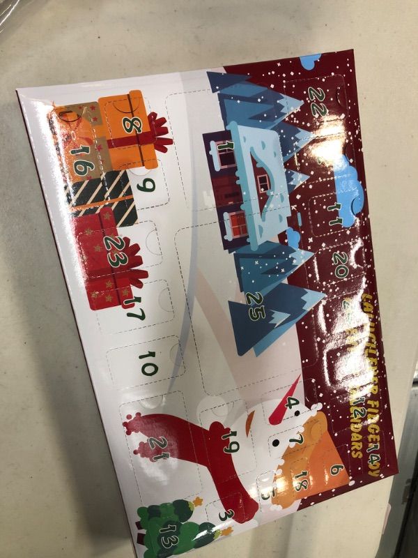 Photo 1 of Advent Calendar 2022, Lalucilever 25 Days Christmas Holiday Countdown Advent Calendars, Christmas Pop Fidget Toy Set Gift Box, Surprise Party Toy Gifts for Toddler Kids Teens Girls Age 3-12 Year Old. Plastic