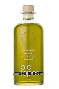 Photo 1 of Biotopos-Dry Farmed-Early Harvest-Organic Extra Virgin Olive Oil-Greece 500ml
BEST BEFORE 01/31/2023