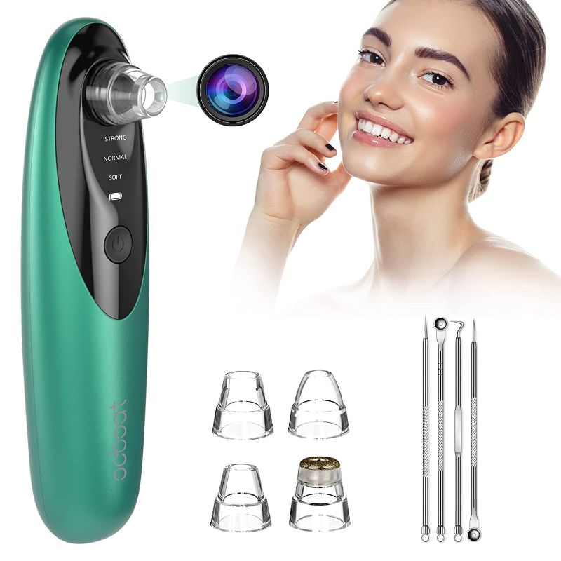 Photo 1 of ** USED ** Blackhead Remover Pore Vacuum with Camera – Visual Blackhead Vacuum Remover Electric Rechargeable Face Nose Pimple Skin Acne Pore Cleaner Sucker Extractor Black Head Suction Tool for Women Men
