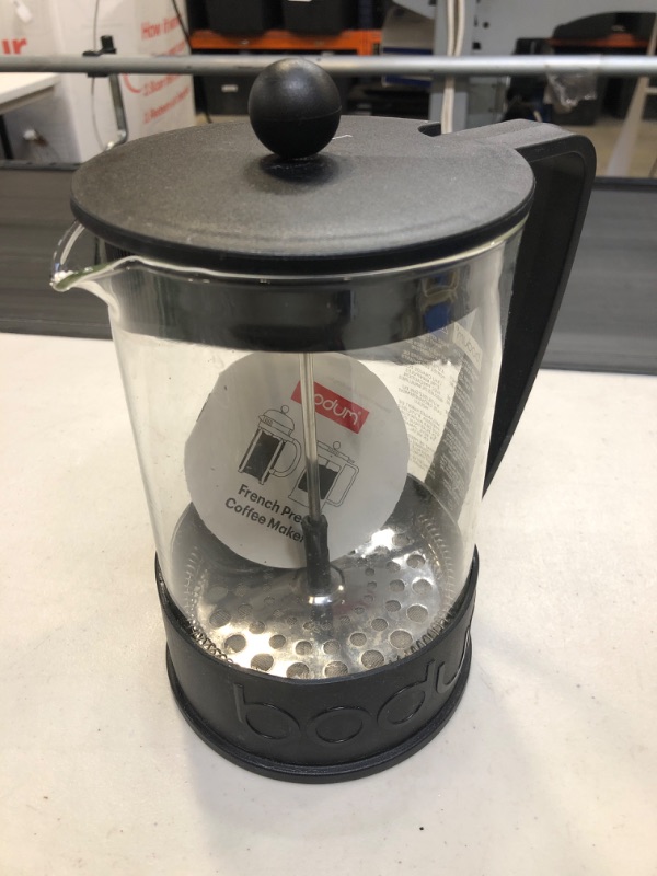 Photo 2 of ** USED READ NOTES ** Bodum Brazil French Press Coffee Maker - Black 
