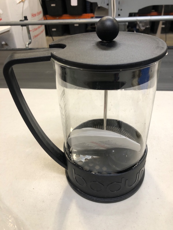 Photo 3 of ** USED READ NOTES ** Bodum Brazil French Press Coffee Maker - Black 
