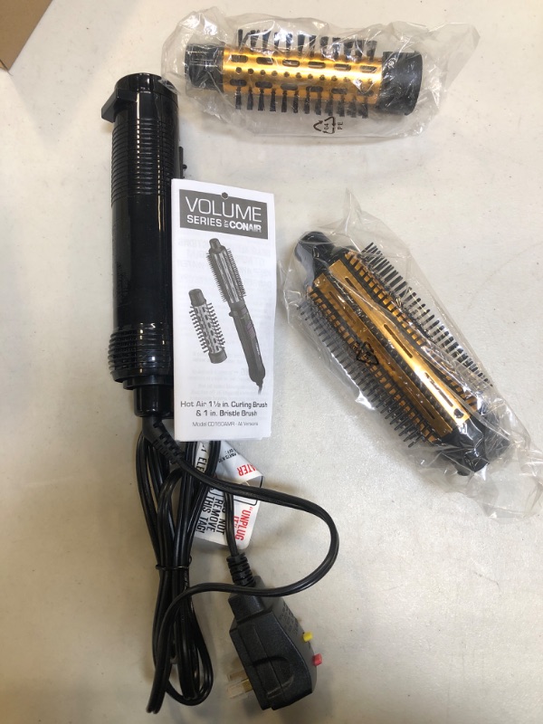 Photo 1 of ** USED ** CONAIR VOLUME SERIES HOT AIR CURLING BRUSH 