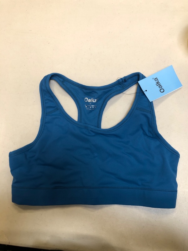 Photo 2 of ** USED ** (( SIZE MEDIUM )) Oalka Women's Racerback Sports Fitness Support Workout Running Bras
