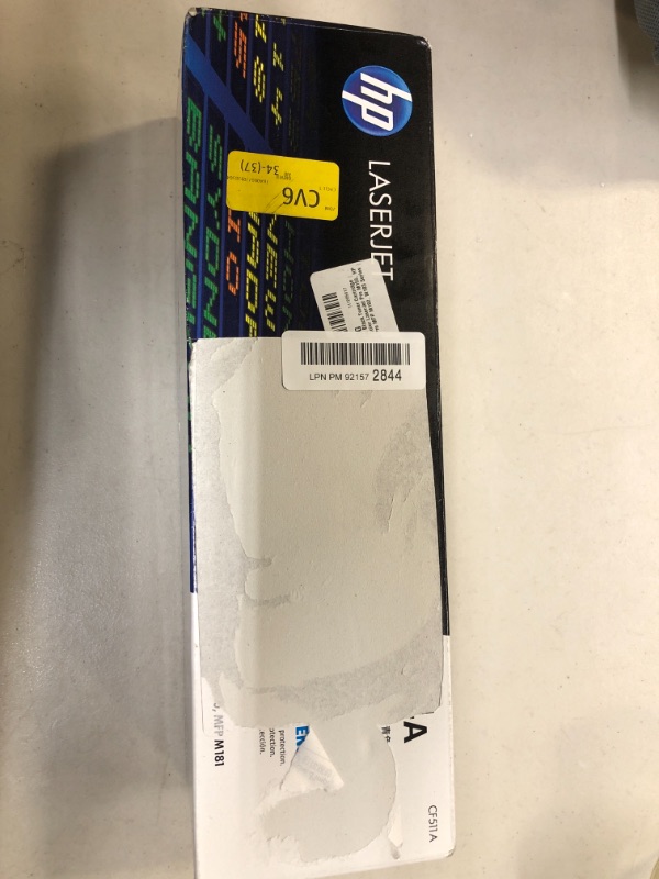 Photo 2 of HP Original 204A Cyan Toner Cartridge | CF511A & 204A Magenta Toner Cartridge | CF513A & 204A Yellow Toner Cartridge | CF512A Toner + Magenta Toner + Yellow Toner sealed box damage 